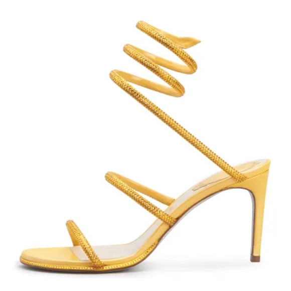 Renee Caovilla Strass Snake Wrap Sandal size 7 - Picture 2 of 6